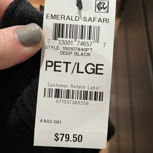 Alfani animal print burnout top - new with tags - Picture 2 of 3